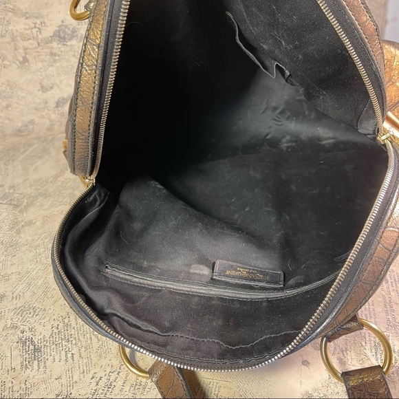 Yves Saint Laurent Rive Gauche Textured Leather Large Muse Tote - Picture 8 of 16